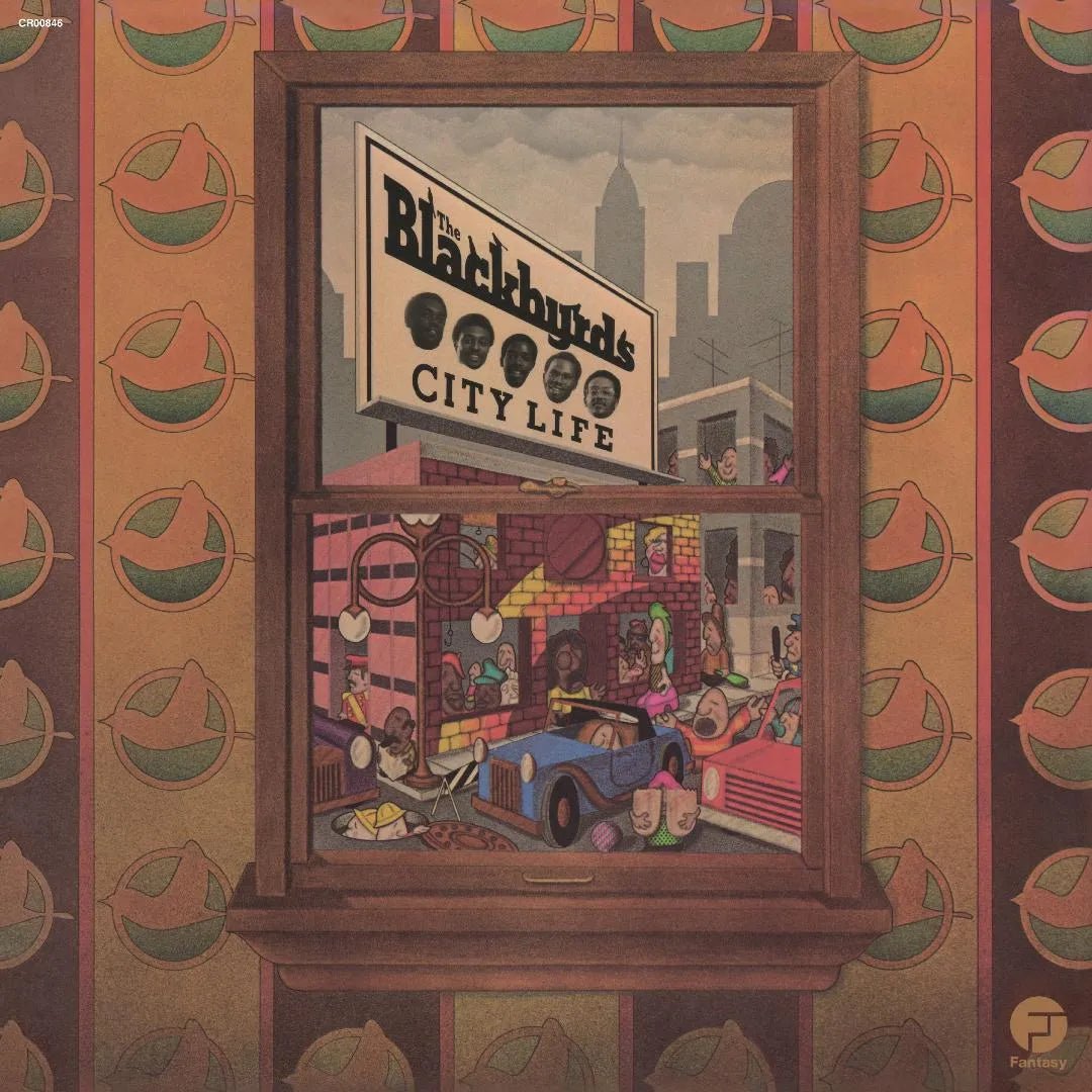 The Blackbyrds City Life LP classic jazz-funk vinyl album 1975 release