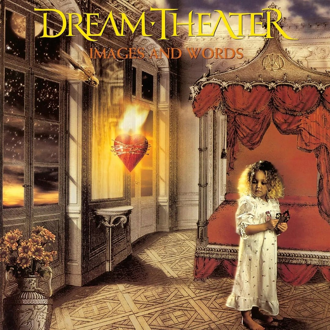 Dream Theater Images and Words LP clear vinyl prog metal album