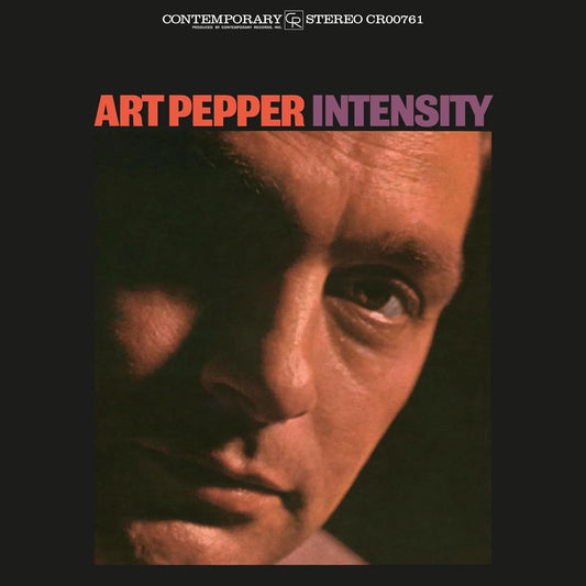 Art Pepper - Intensity (CR00761) LP cover