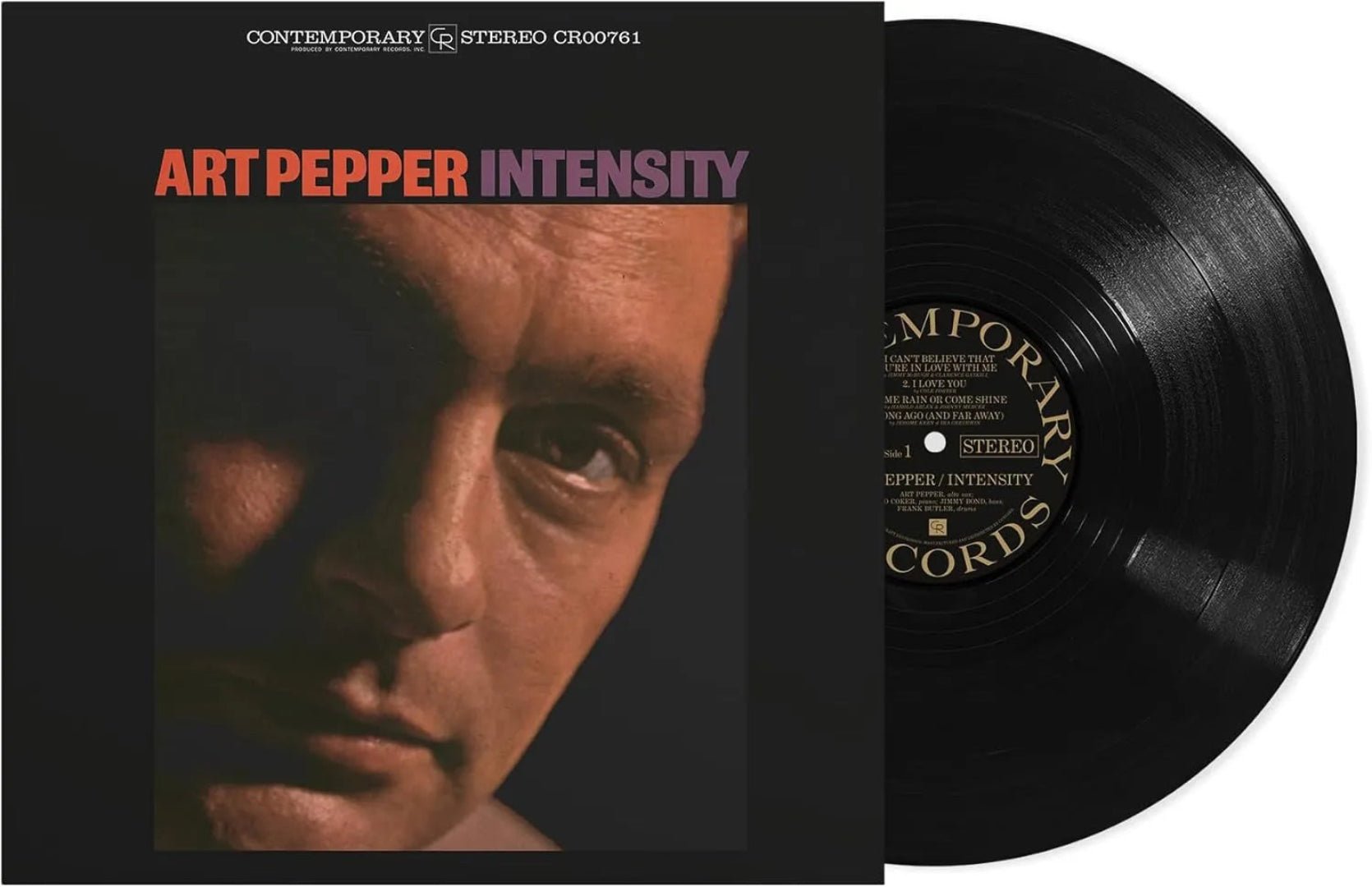 Art Pepper - Intensity (CR00761) LP cover 1