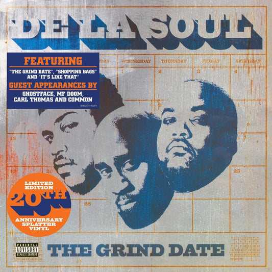 De La Soul The Grind Date splatter vinyl 2LP hip hop album record
