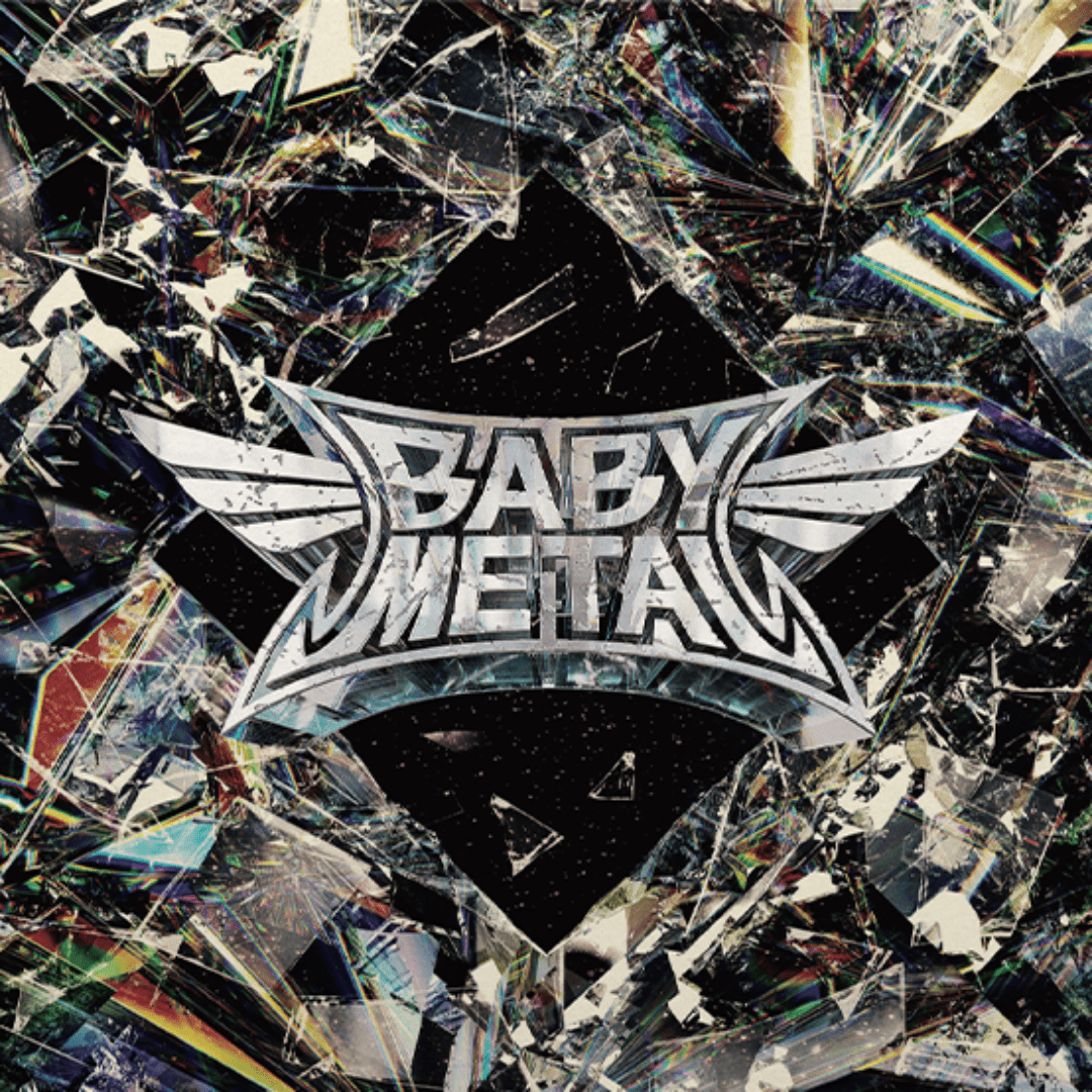 BABYMETAL concert moment with fans and full production visuals in a large arena.