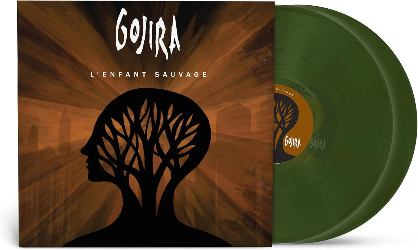 L’Enfant Sauvage Gojira green vinyl double LP metal album artwork