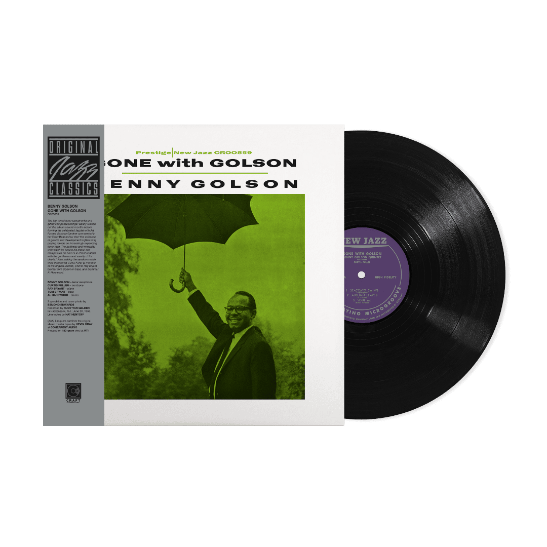 Gone With Golson 180-gram vinyl reissue with tip-on jacket