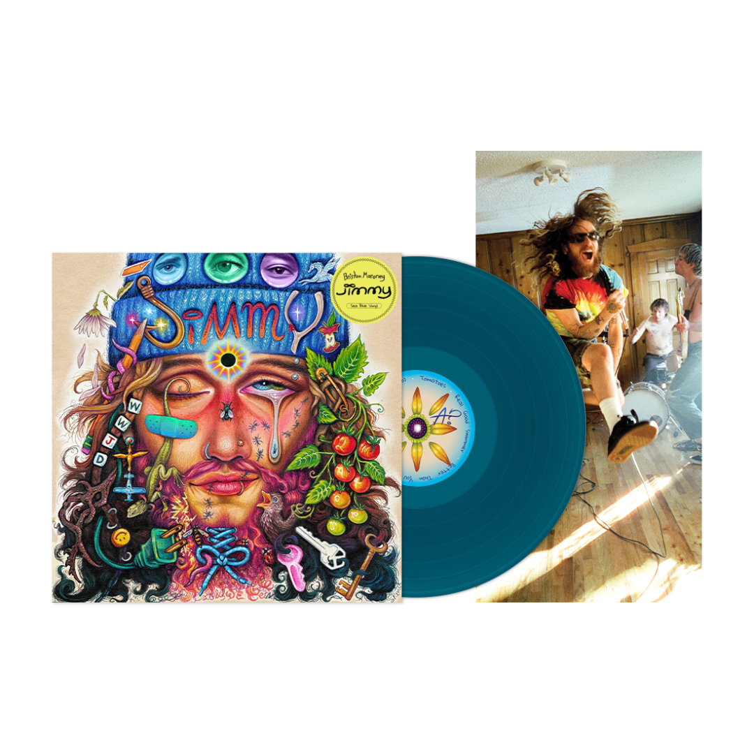 Jimmy LP by Briston Maroney sea blue vinyl pressing heartfelt indie folk-rock album
