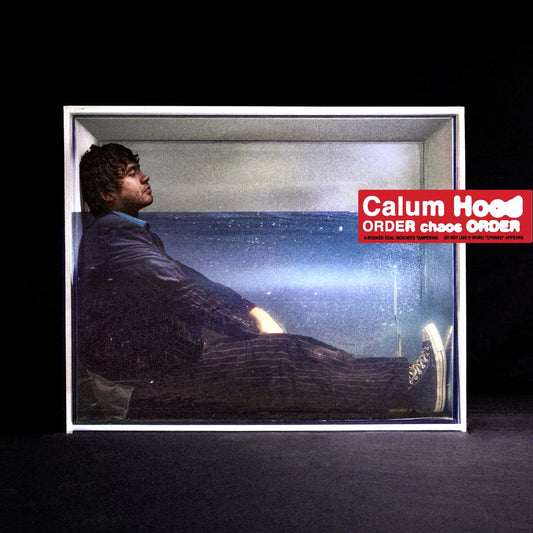 Album cover for Calum Hood’s solo debut ORDER chaos ORDER, featuring minimalist design and moody tones.