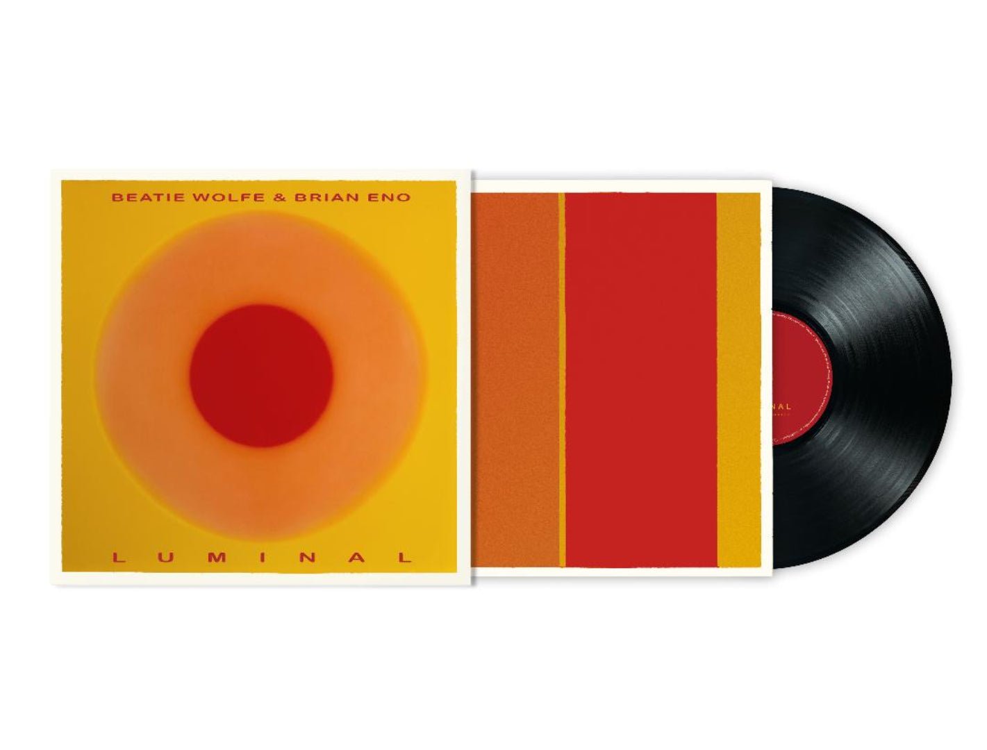 Brian Eno & Beatie Wolfe - Luminal  LP cover