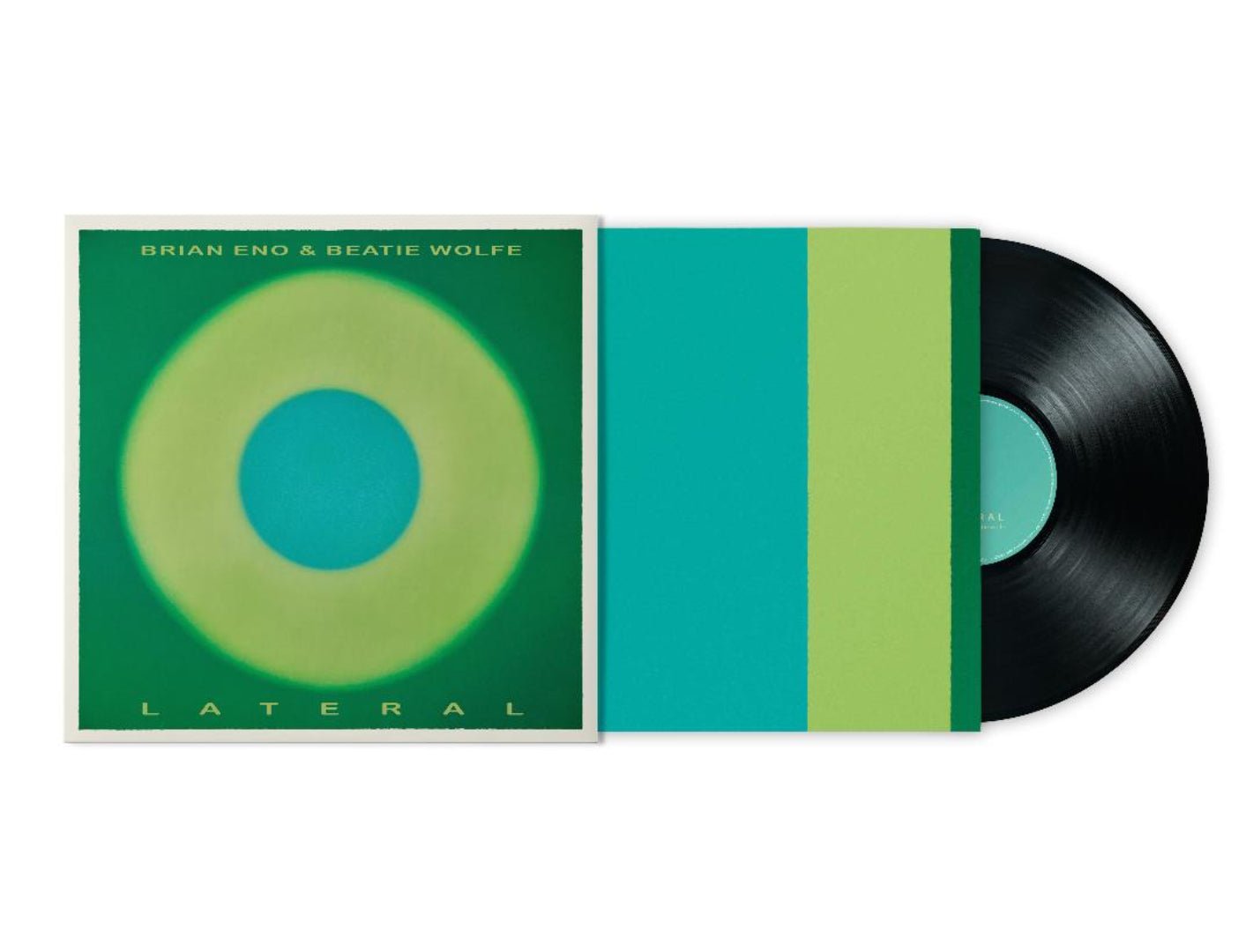 Lateral by Brian Eno and Beatie Wolfe vinyl LP cover image