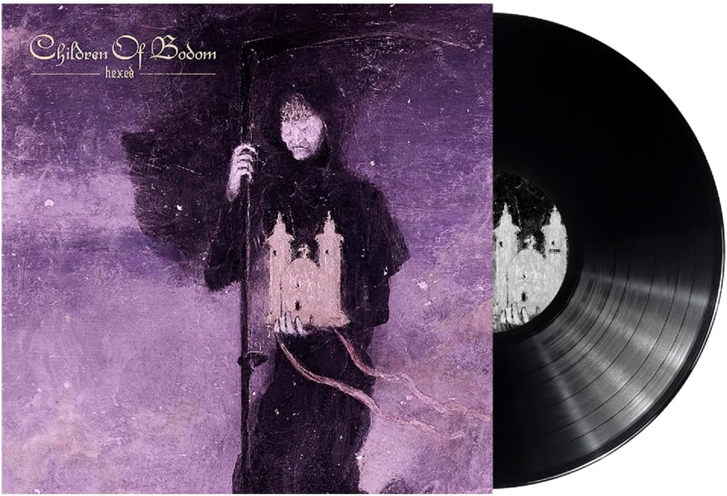 Hexed LP by Children Of Bodom heavy metal album with aggressive guitars