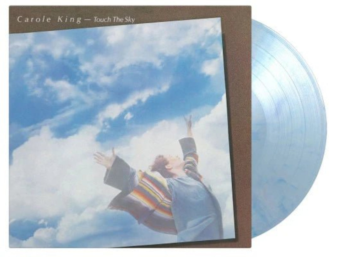 Touch The Sky LP by Carole King sky blue vinyl singer songwriter album