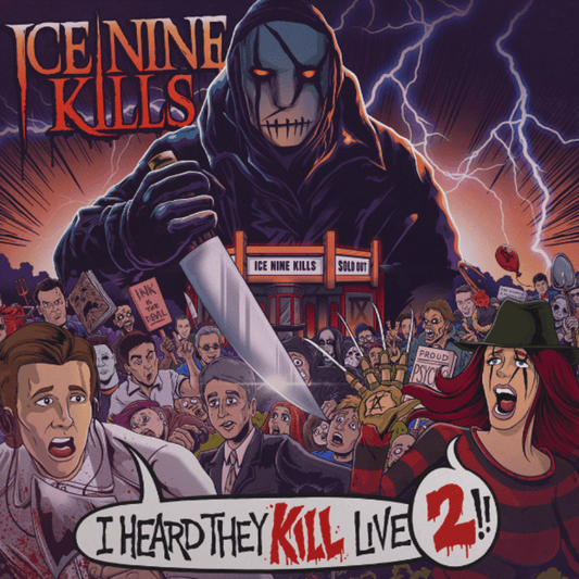 Ice Nine Kills I Heard They KILL Live 2 LP vinyl album featuring explosive live tracks