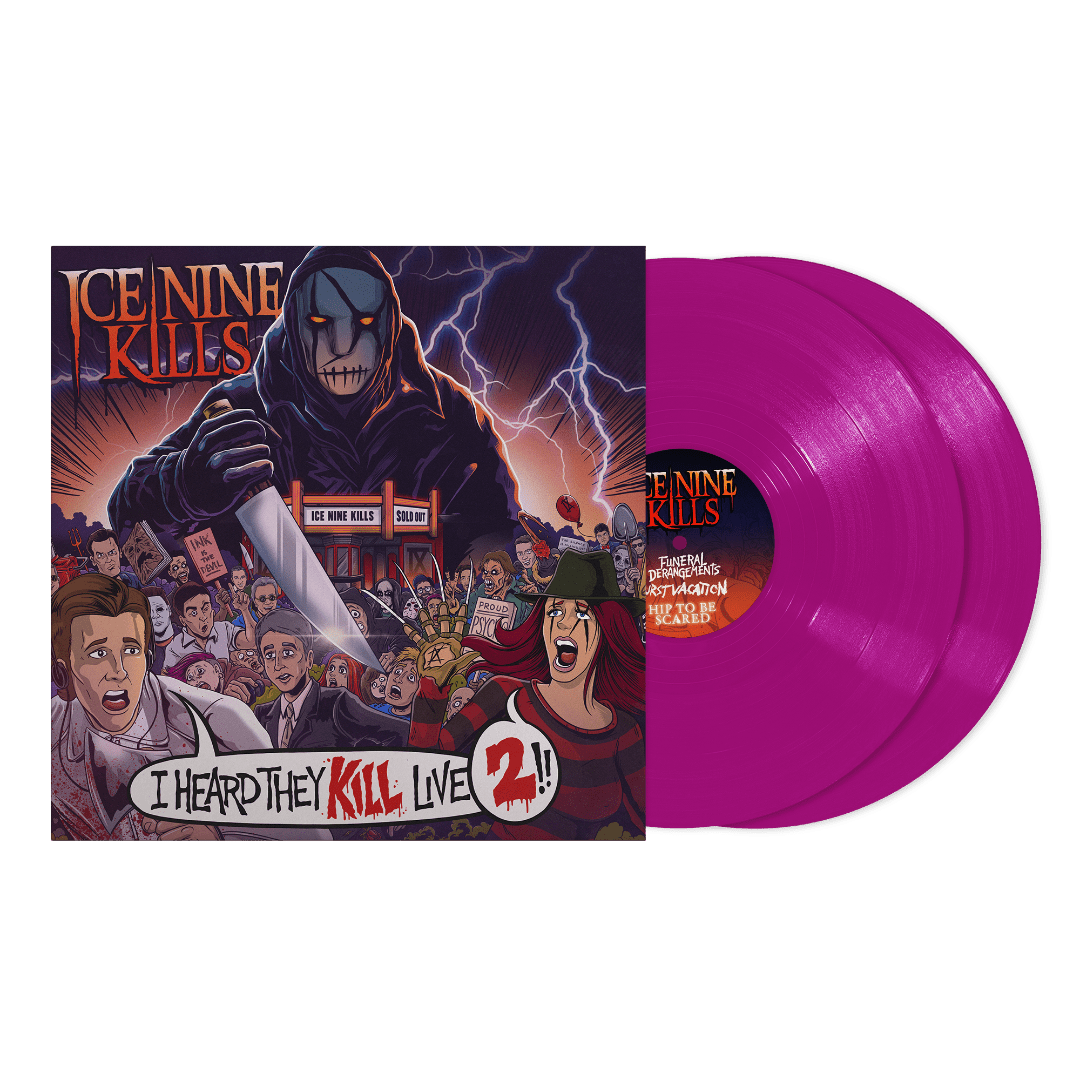 I Heard They KILL Live 2 by Ice Nine Kills 2 LP set capturing intense metal performances