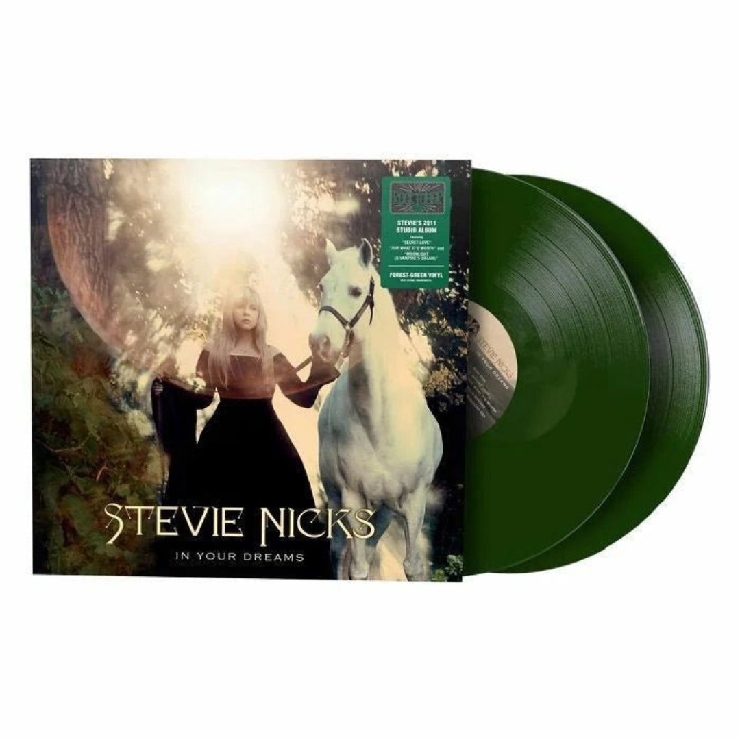 In Your Dreams Stevie Nicks 2 LP set forest green vinyl with iconic cover art