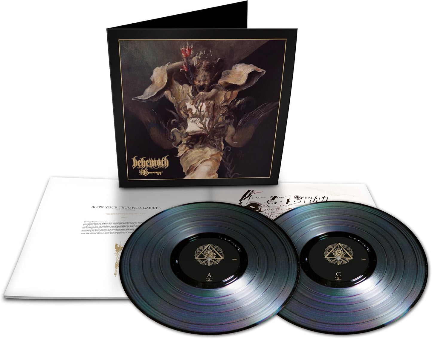The Satanist double LP Behemoth dark atmospheric black and death metal