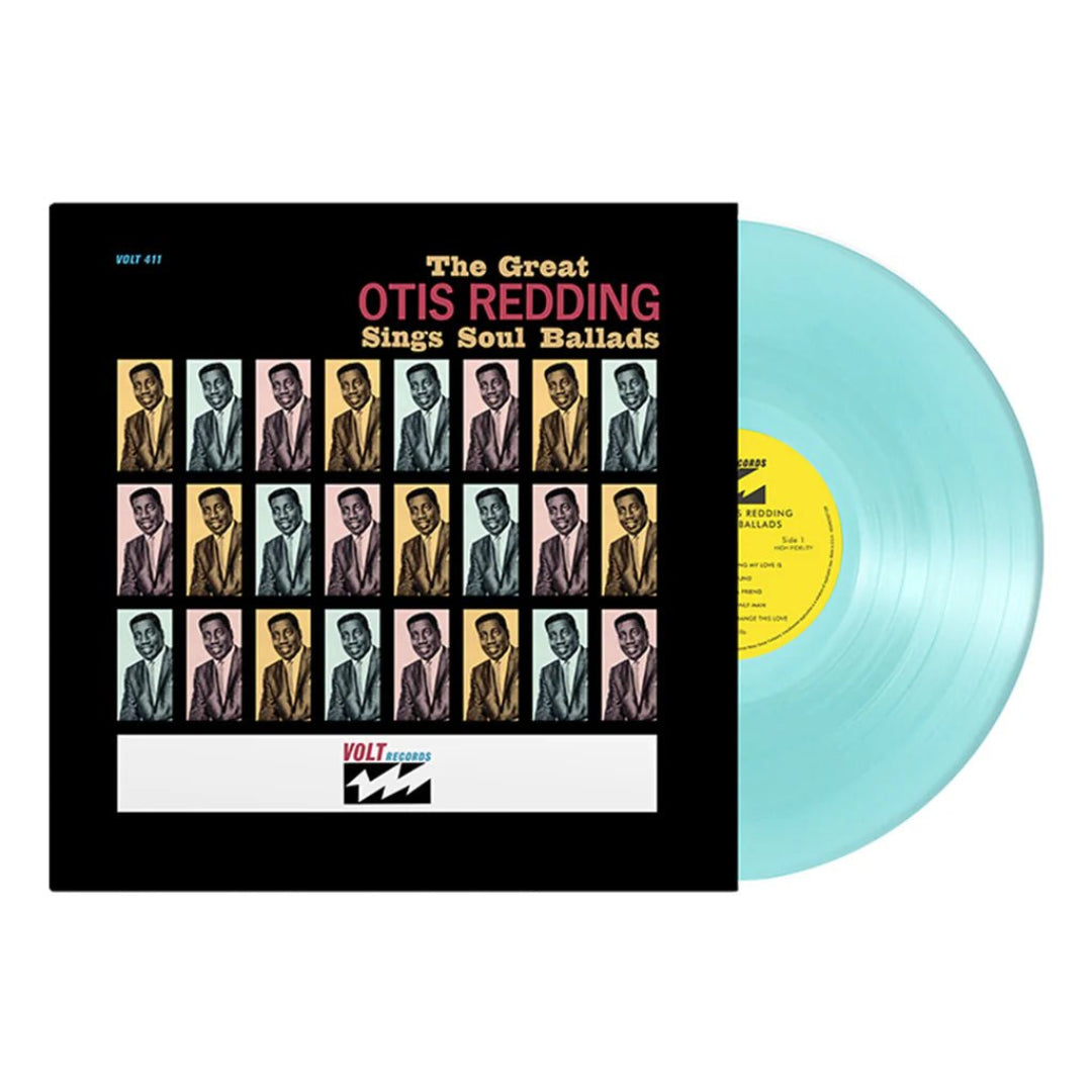 Otis Redding Sings Soul Ballads blue vinyl LP classic soul album