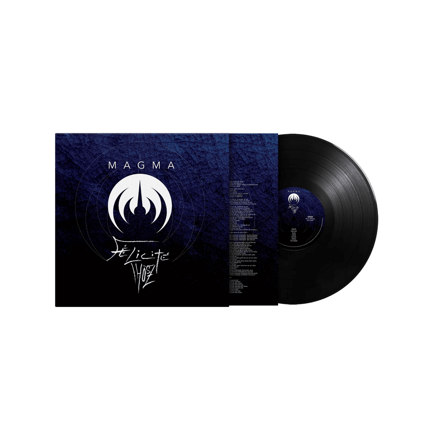 Félicité Thösz Magma remastered LP in 3mm sleeve