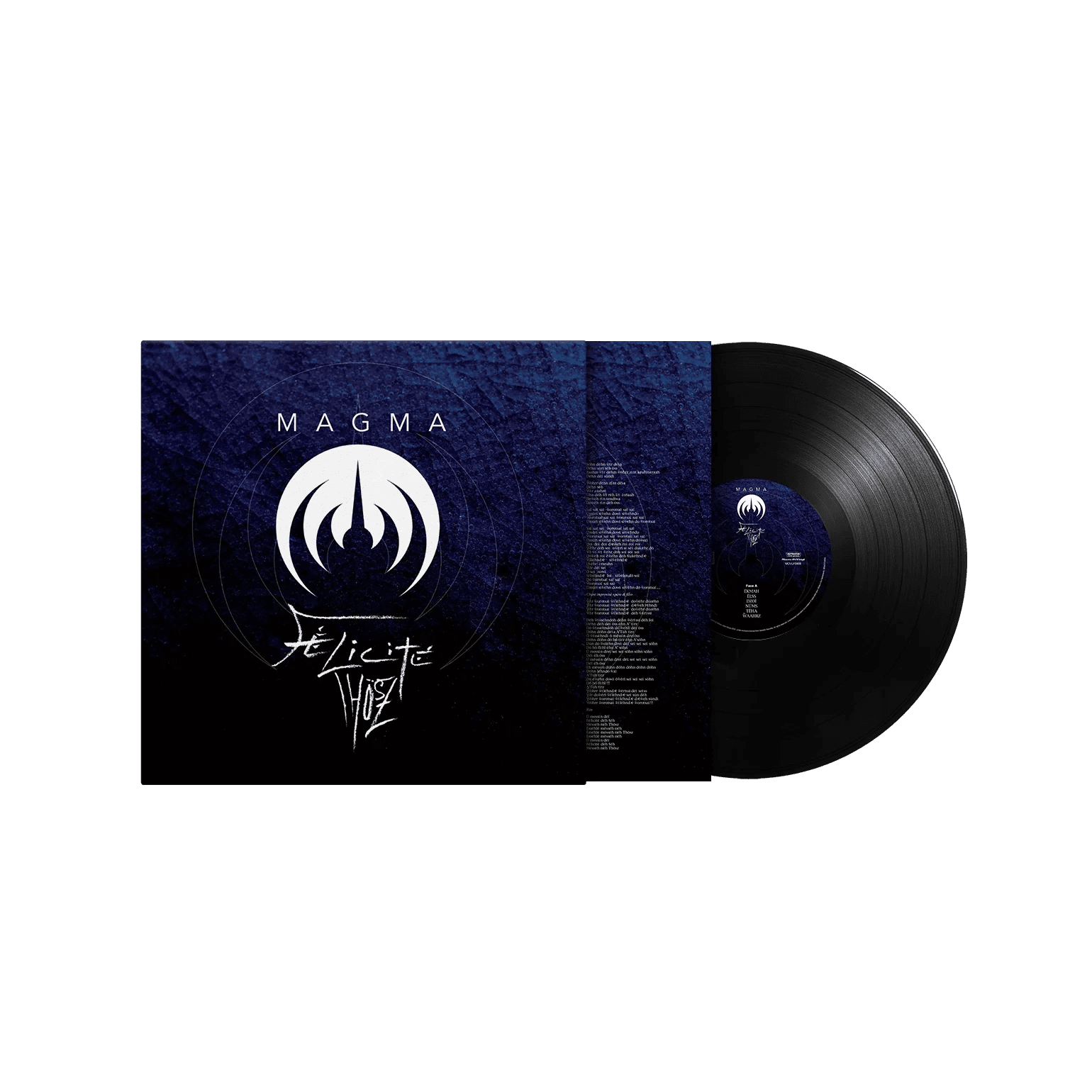 Félicité Thösz Magma remastered LP in 3mm sleeve