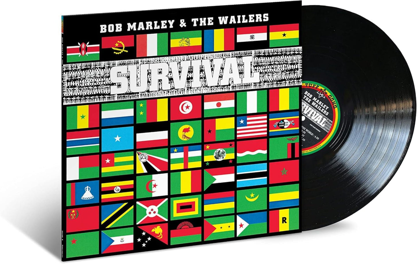 Survival LP by Bob Marley And The Wailers on numbered vinyl limited edition


