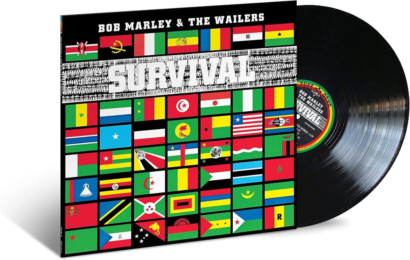 Survival LP by Bob Marley And The Wailers on numbered vinyl limited edition

