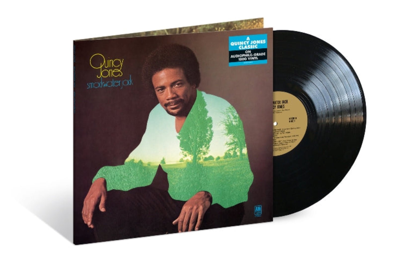 Quincy Jones - Smackwater Jack  LP cover with record