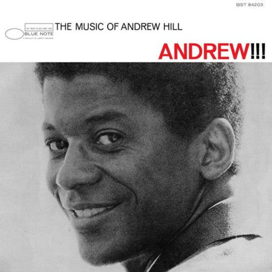 Classic inside-out jazz compositions by Andrew Hill, featuring Gilmore and Hutcherson.