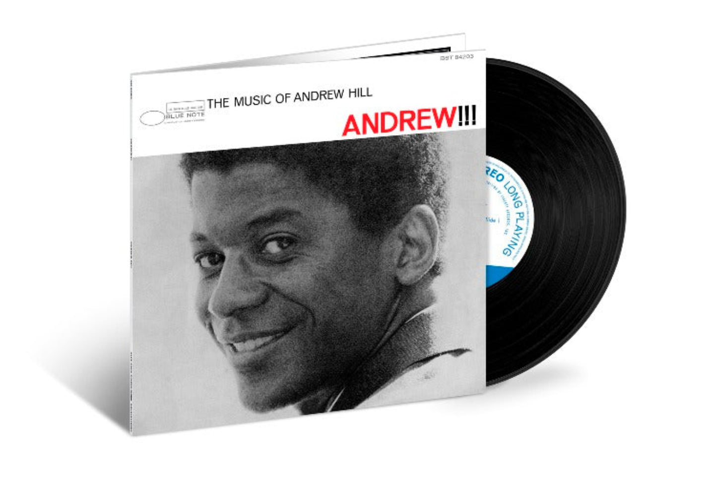 Andrew!!! by Andrew Hill, pressed on 180g audiophile vinyl with tip-on gatefold jacket.
