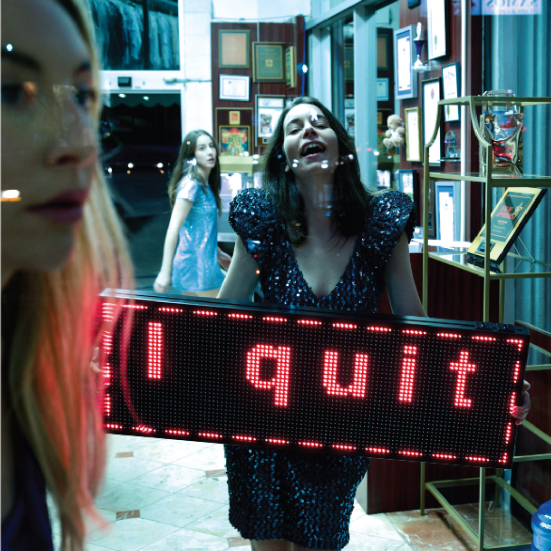 Quit album by HAIM, highlighting their evolution and passion for live performances