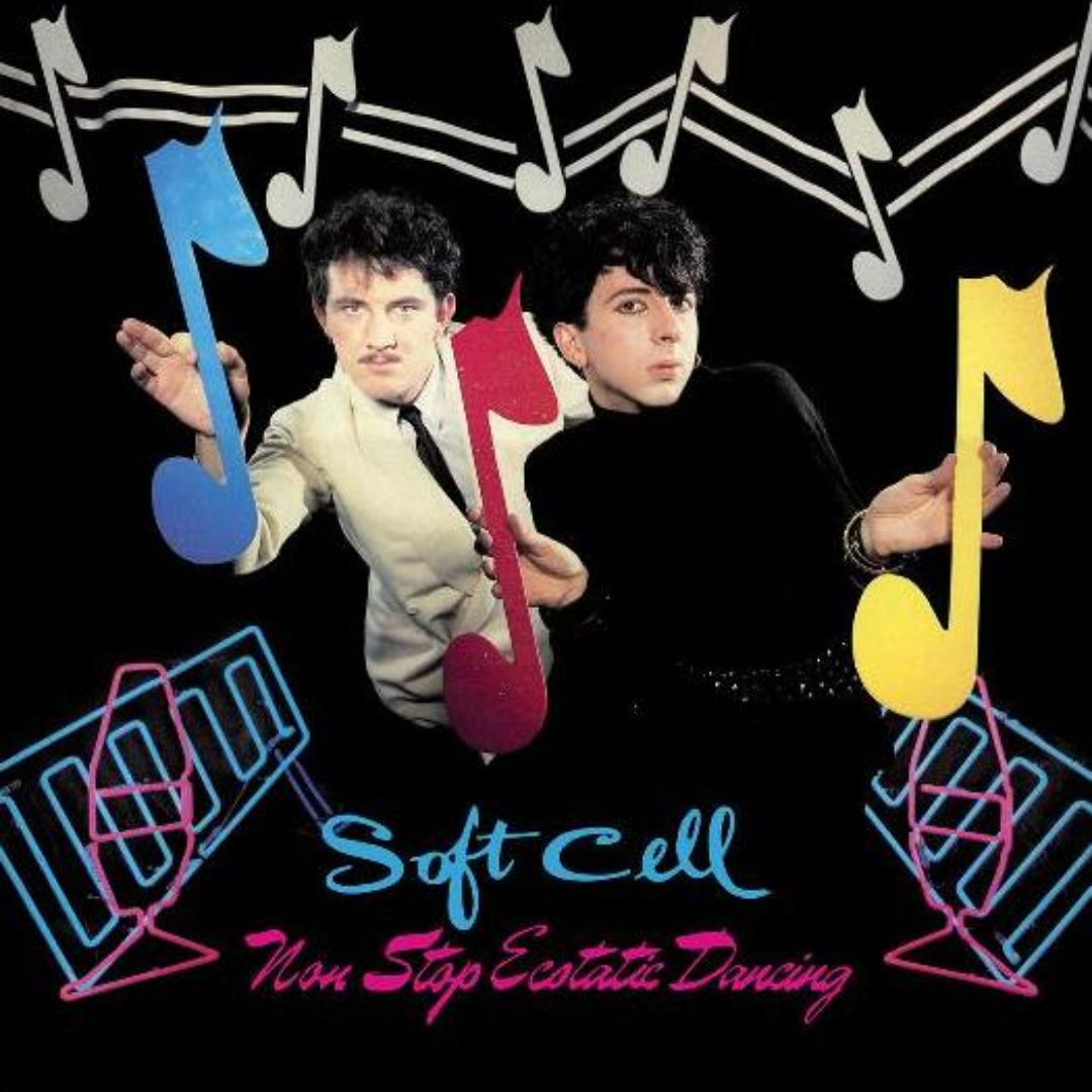 Album cover of Soft Cell’s Non-Stop Ecstatic Dancing remix mini-LP reissue