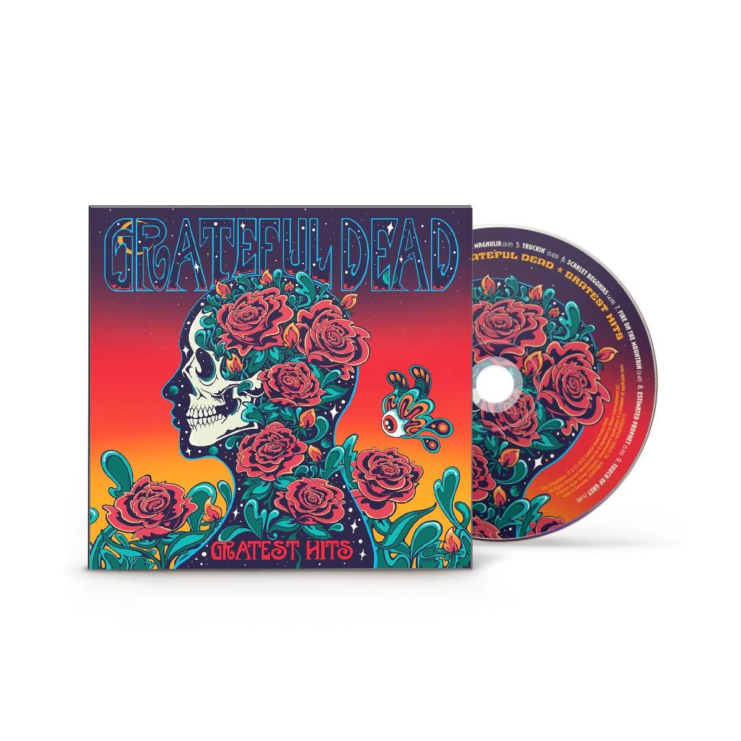 Grateful Dead 60th anniversary CD release celebrating the band’s biggest and most beloved songs.