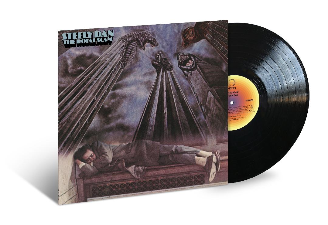 The Royal Scam LP by Steely Dan record sleeve iconic American rock and jazz fusion
