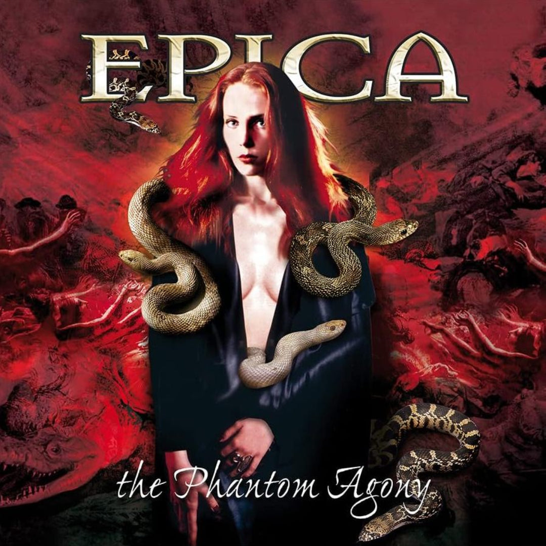 Epica The Phantom Agony 2 LP set vinyl symphonic metal Dutch band 2003 release