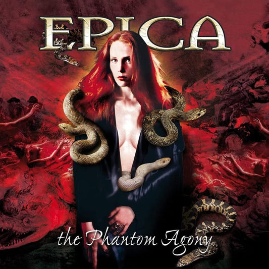 Epica The Phantom Agony 2 LP set vinyl symphonic metal Dutch band 2003 release