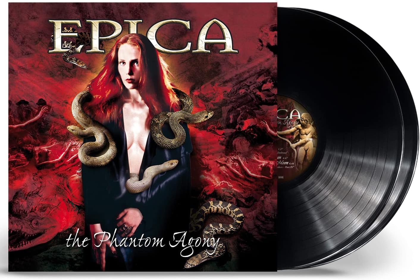 The Phantom Agony 2 LP by Epica double vinyl album gothic symphonic metal