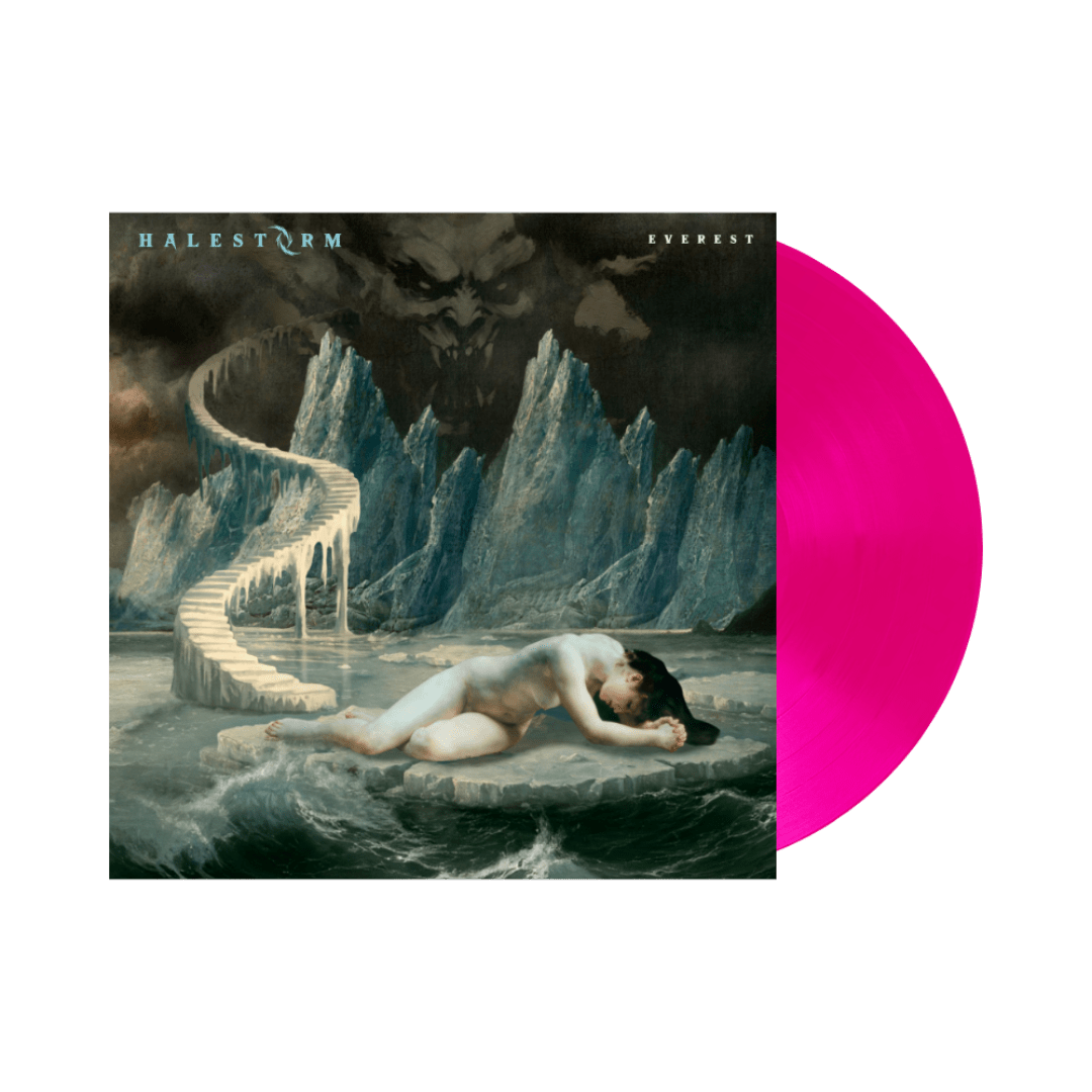 Halestorm Everest Pink Vinyl LP cover