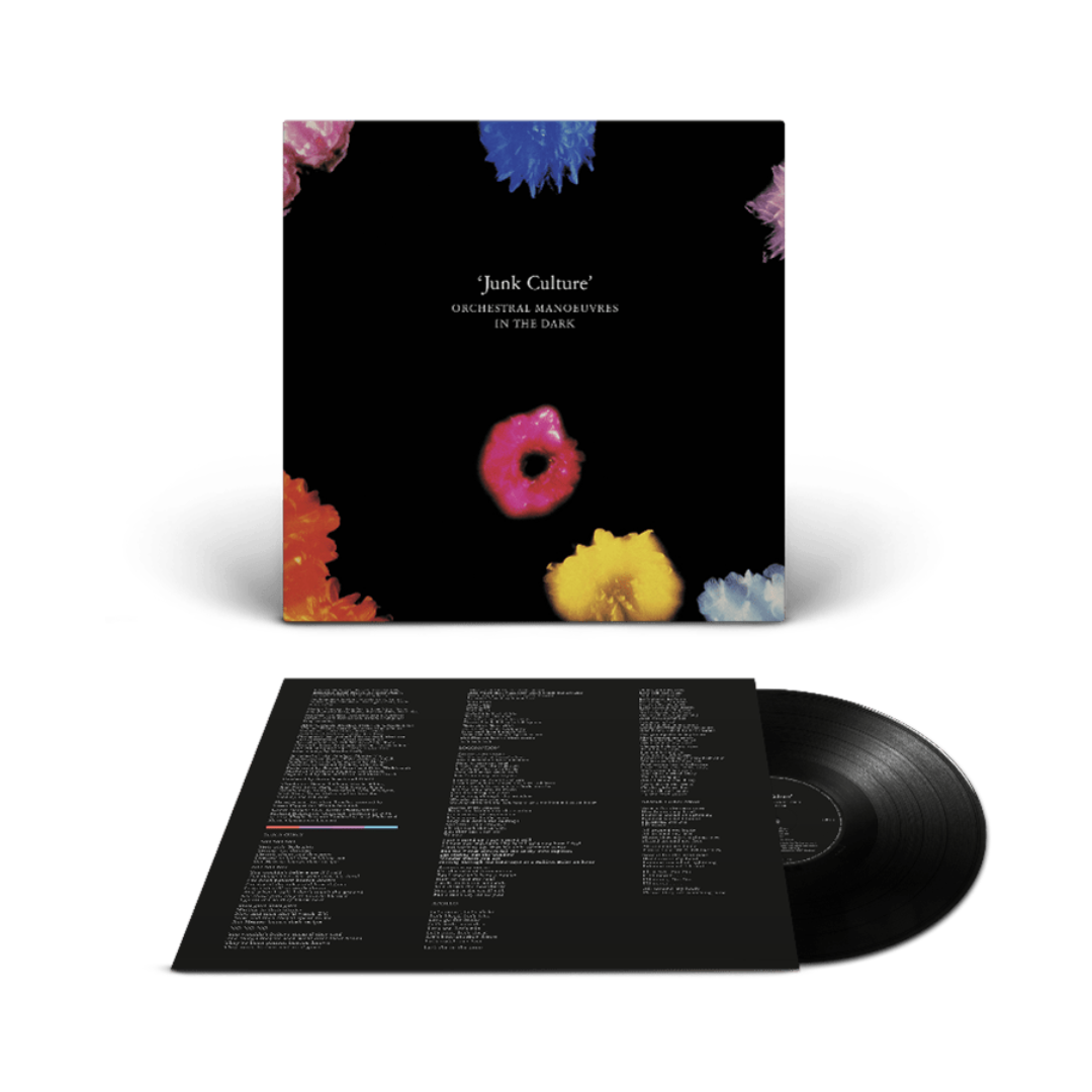 Classic Junk Culture album artwork for OMD’s melodic synth-pop record reissue