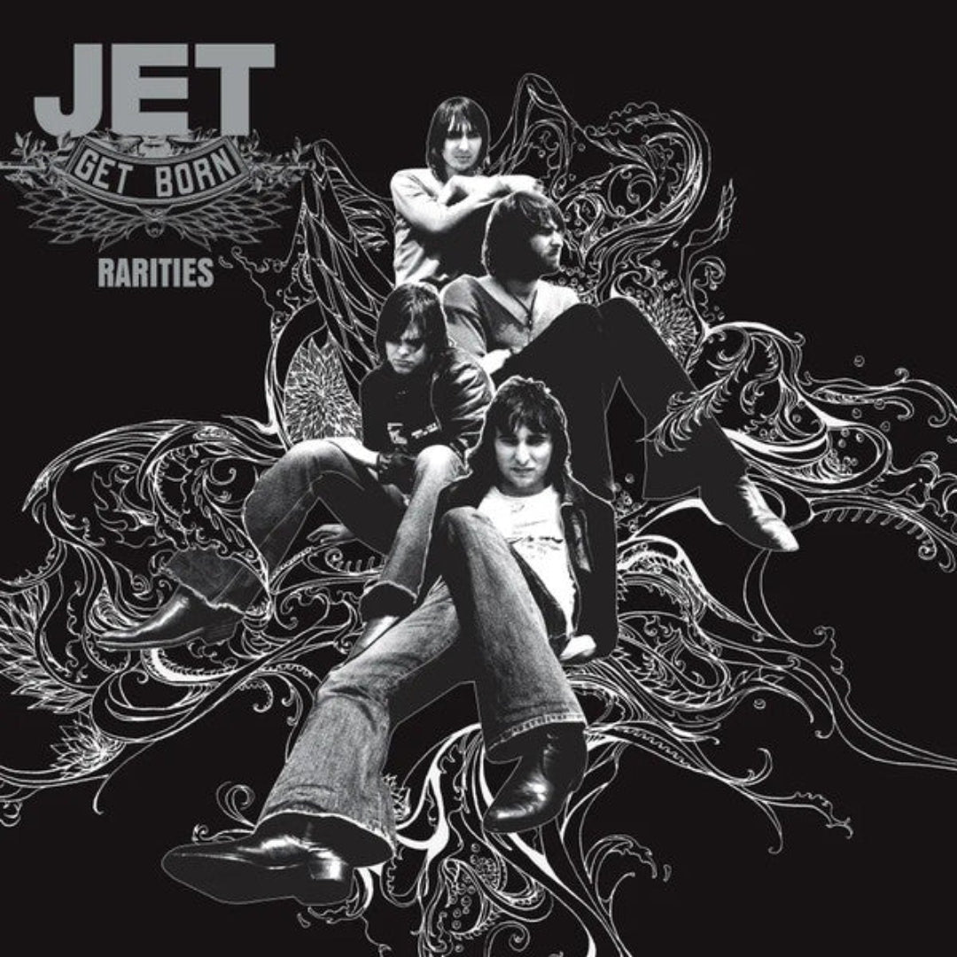 Jet Get Born Rarities LP vinyl album cover garage rock rare tracks release