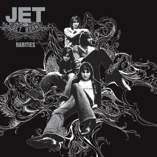 Jet Get Born Rarities LP vinyl album cover garage rock rare tracks release