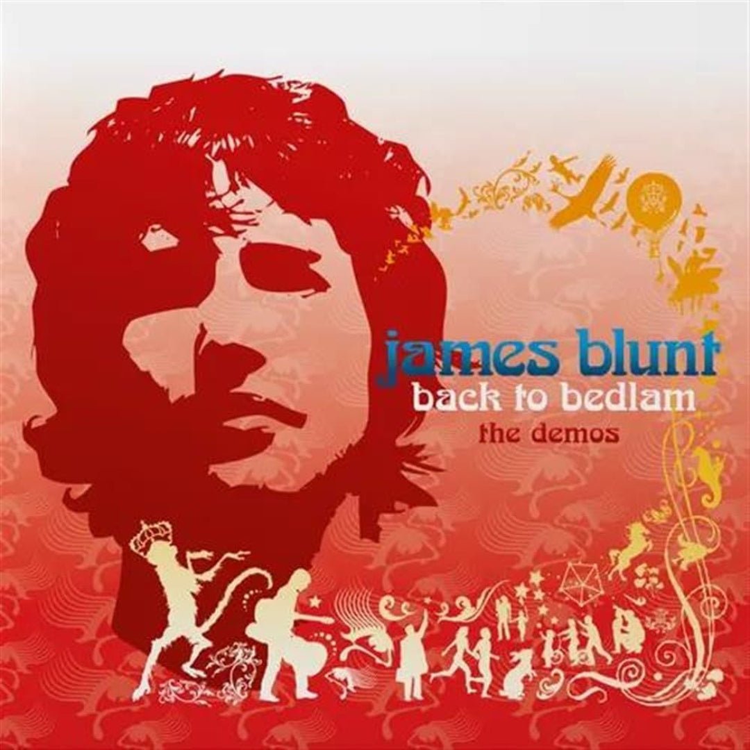 Early Back To Bedlam demo-style cover artwork featuring James Blunt portrait
