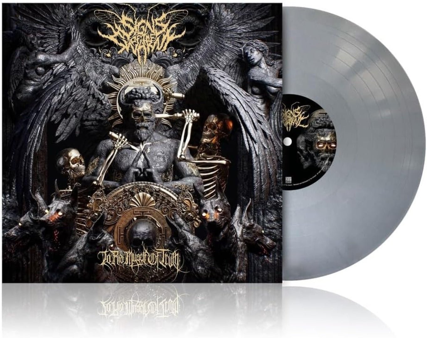 Signs of the Swarm To Rid Myself of the Truth Vinyl Reissue Artwork