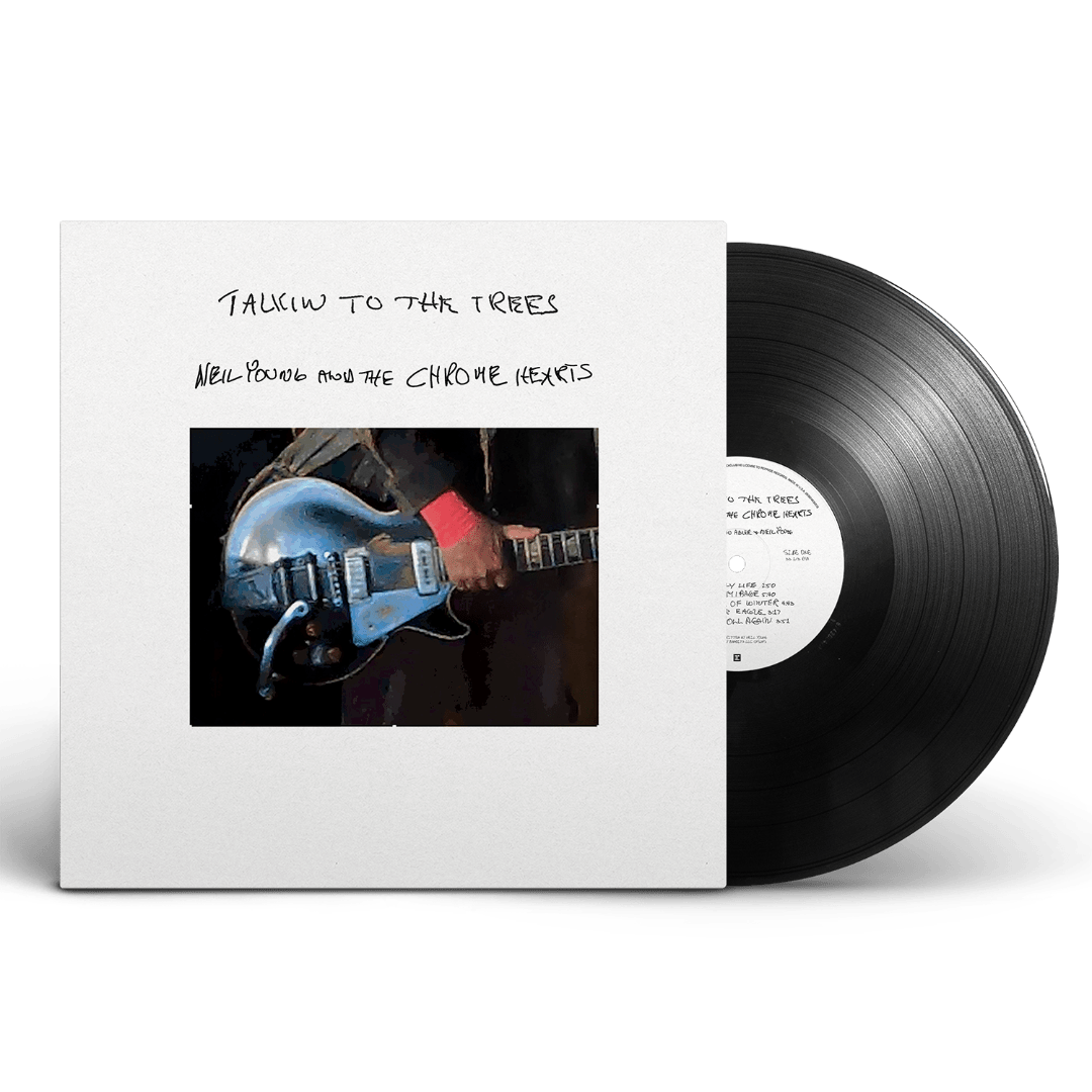 Neil Young’s new album Talkin To The Trees on vinyl, featuring the single Big Change and co-produced with Lou Adler
