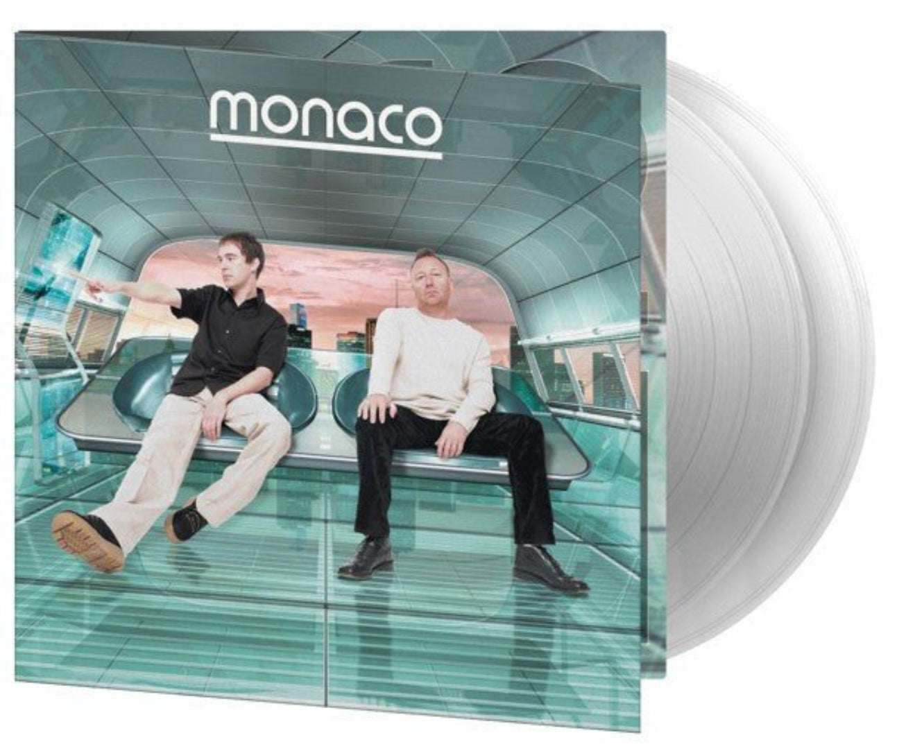 Monaco 2LP clear vinyl atmospheric Britpop and melodic alternative rock