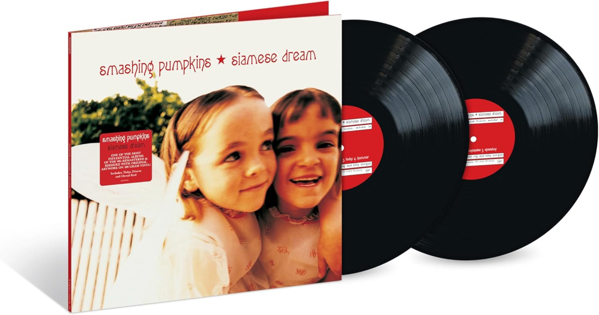 Smashing Pumpkins Siamese Dream vinyl reissue featuring Cherub Rock