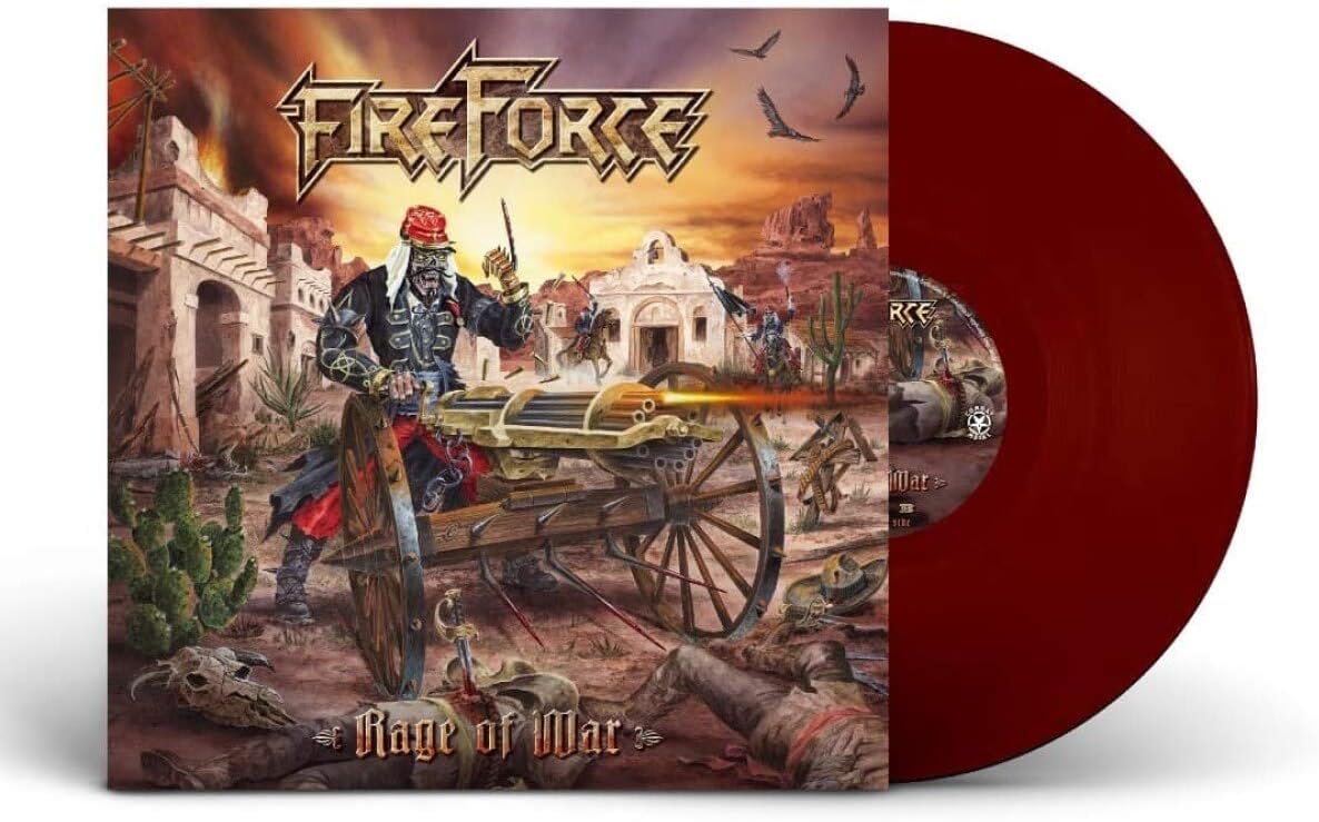 FireForce Rage Of War LP melodic power metal and anthemic heavy metal