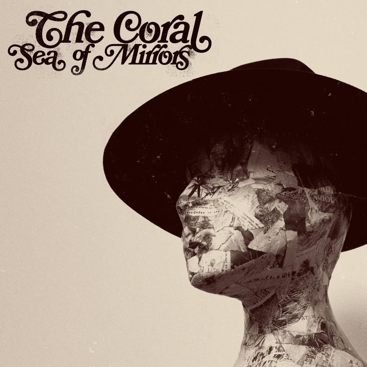 The Coral Sea of Mirrors LP with vintage spaghetti western-inspired cover