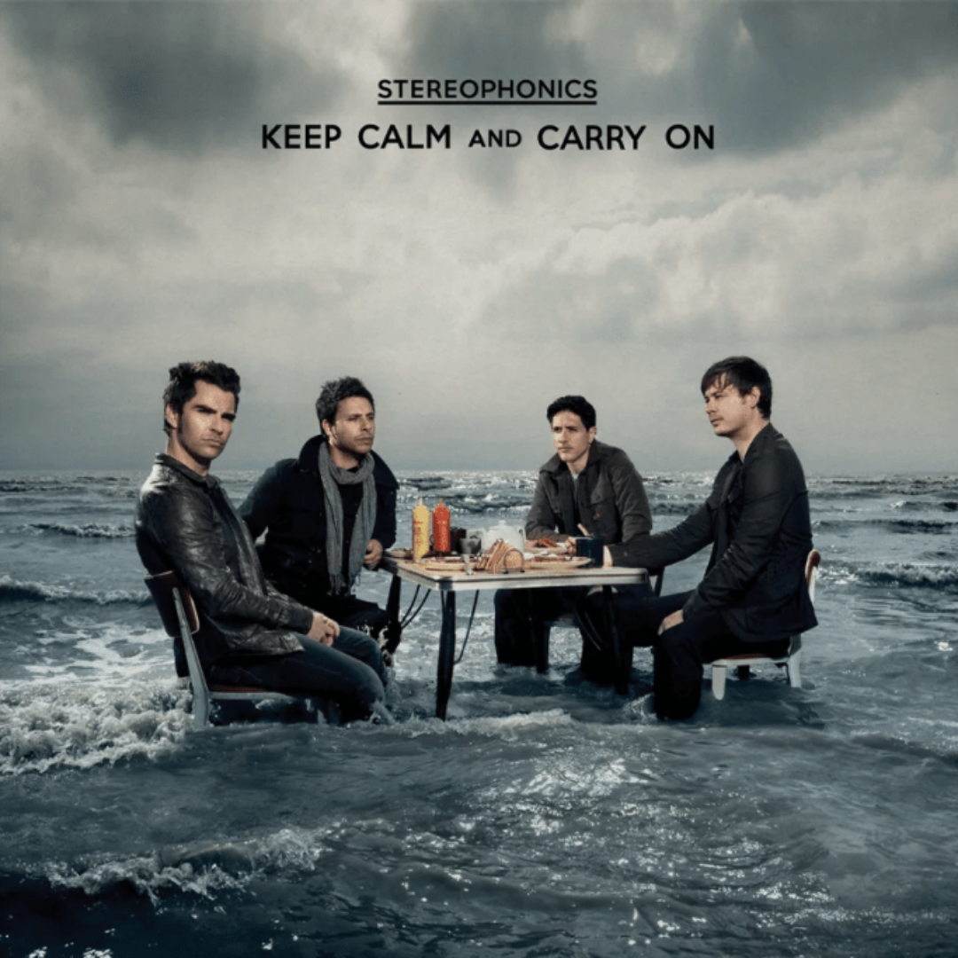 Stereophonics Keep Calm and Carry On vinyl album cover