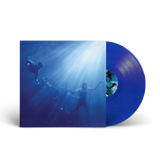 Cover art of Foals’ Total Life Forever reissued on eco-friendly recycled blue vinyl.
