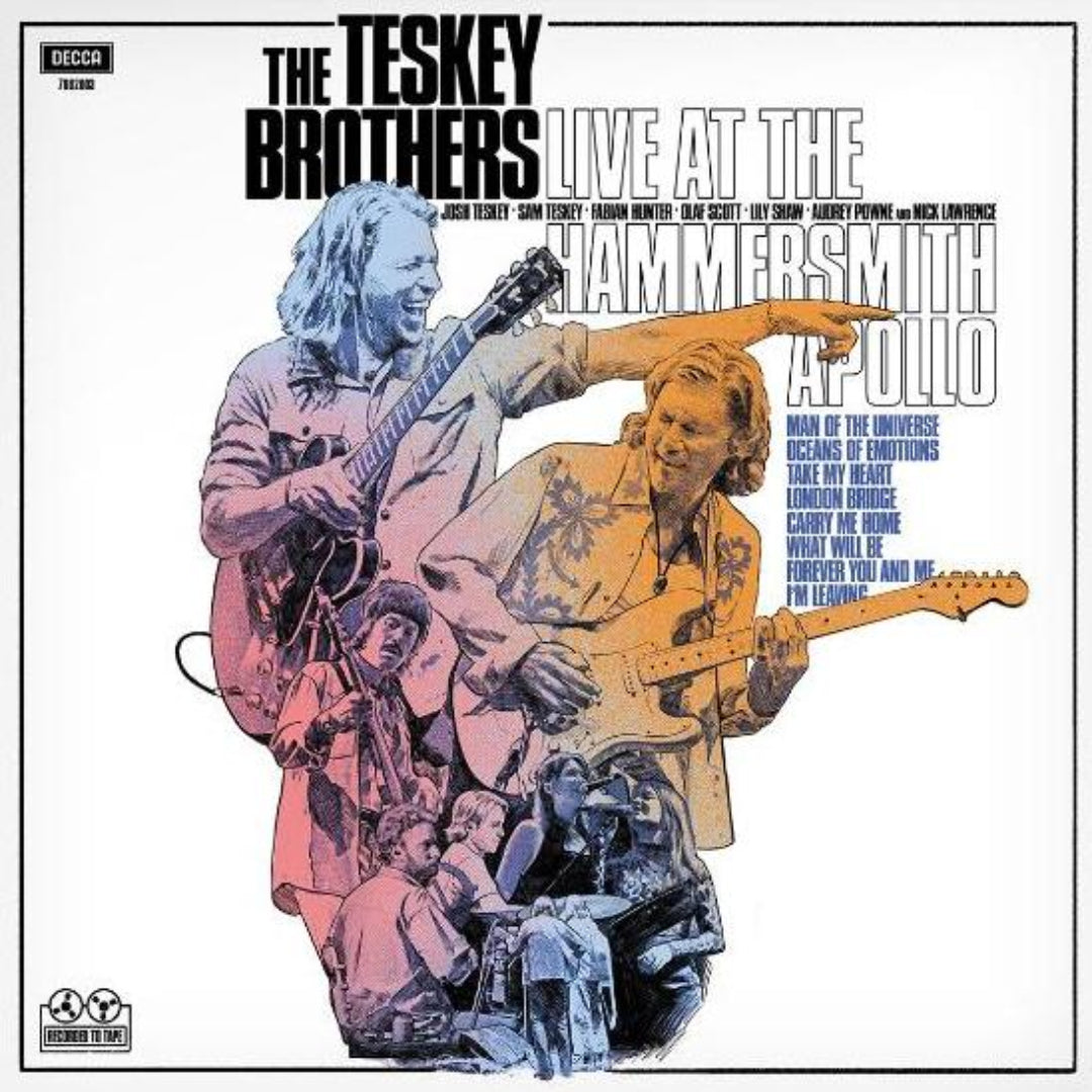 The Teskey Brothers Live At The Hammersmith Apollo vinyl edition in gatefold sleeve.