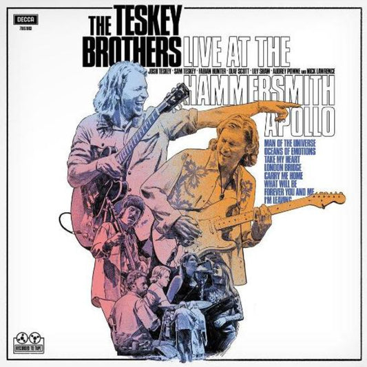 The Teskey Brothers Live At The Hammersmith Apollo vinyl edition in gatefold sleeve.