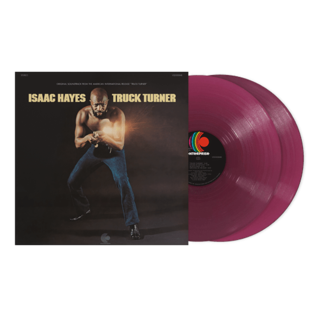Truck Turner double LP purple vinyl Isaac Hayes blaxploitation soundtrack