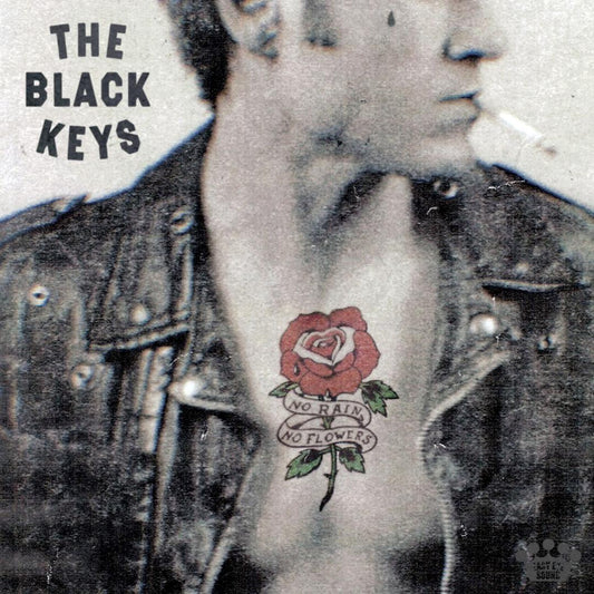 The Black Keys No Rain No Flowers album cover with vibrant, eclectic design